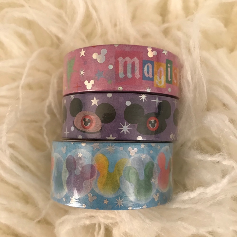 SOLD Disney washi set Mickey NoWhiteSpaceStickers